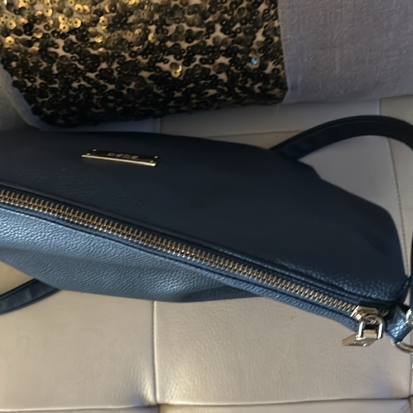 BCBG Navy Blue Shoulder / Crossbody Bag - Picture 4 of 9